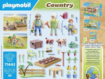 playmobil 71443 - Huerto con abuelos