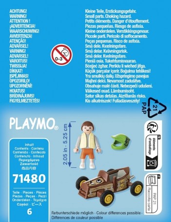playmobil 71480 - Niño con kart