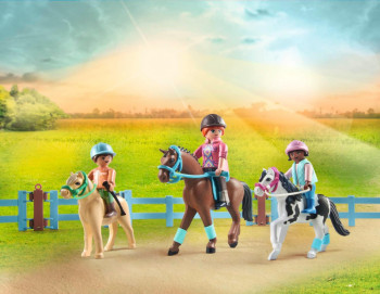 playmobil 71493 - Escuela móvil de equitación Playmobil Horses of Waterfall