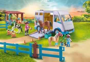 Ampliar imagen de 71493 - Escuela móvil de equitación Playmobil Horses of Waterfall playmobil 71493 - Escuela móvil de equitación Playmobil Horses of Waterfall