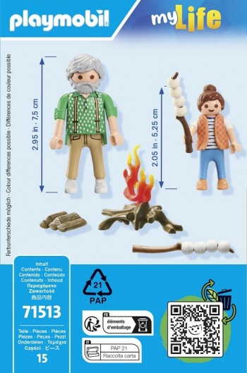 playmobil 71513 - Hoguera con malvaviscos