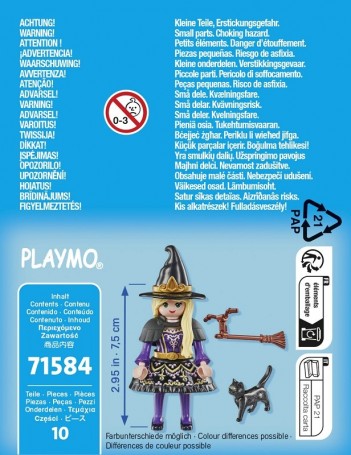 playmobil 71584 - Bruja con gato