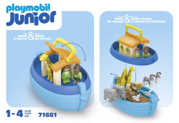 playmobil 71681 - JUNIOR Arca de Noé Maletín