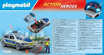 playmobil 71729 - Coche patrulla de policía