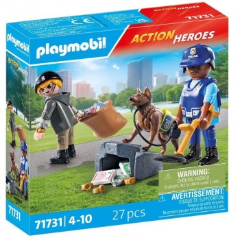 Playmobil 71731 Búsqueda policial