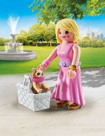 playmobil 71737 - It-girl con Chihuahua