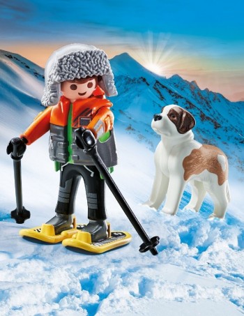 playmobil 71741 - Senderista con San Bernardo