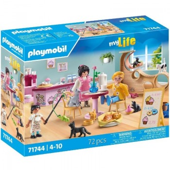 Playmobil 71744 Cafetería para gatos