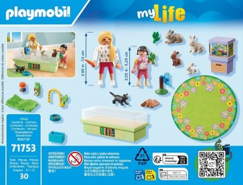 playmobil 71753 - Starter Pack Familia de conejos