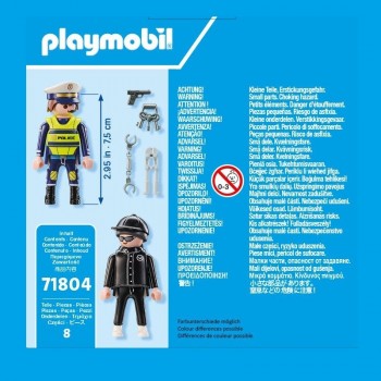 playmobil 71804 - Duo Pack Policía y ladrón