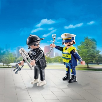 Ampliar imagen de 71804 - Duo Pack Policía y ladrón playmobil 71804 - Duo Pack Policía y ladrón