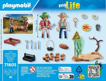 playmobil 71805 - Excavación paleontológica