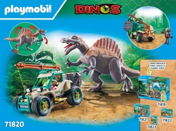 playmobil 71820 - Ataque del Spinosaurio