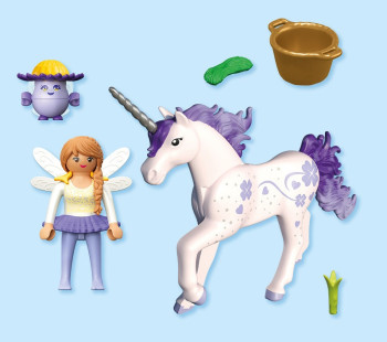 Ampliar imagen de 71843 - Coleccionable Unicornio Lucky Lavender playmobil 71843 - Coleccionable Unicornio Lucky Lavender