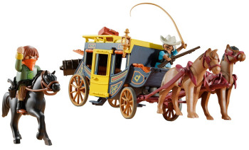 Ampliar imagen de 71862 - Playmobil Diligencia del Salvaje Oeste playmobil 71862 - Playmobil Diligencia del Salvaje Oeste