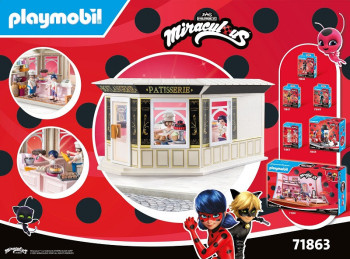 playmobil 71863 - Playmobil Miraculous: Pastelería francesa
