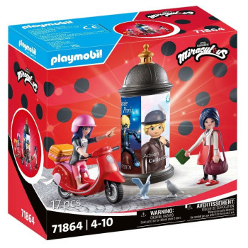 Playmobil 71864 Playmobil Miraculous: Paseo en scooter