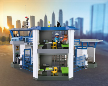 playmobil 71873 - Central de policía