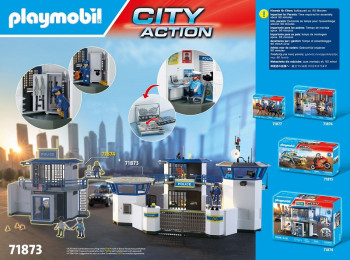 playmobil 71873 - Central de policía