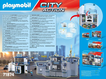 playmobil 71874 - Comisaría con sala de investigación Playmobil