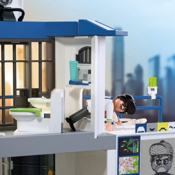playmobil 71874 - Comisaría con sala de investigación Playmobil