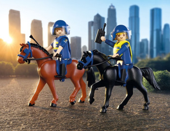Ampliar imagen de 71877 - Escuadrón policial a caballo Playmobil City Action playmobil 71877 - Escuadrón policial a caballo Playmobil City Action