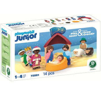 Playmobil 72001 JUNIOR Belén con Reyes Magos