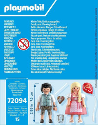 playmobil 72094 - Pareja Bávara Oktoberfest
