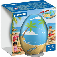 Playmobil 72101 Play Egg: Vacaciones en la playa