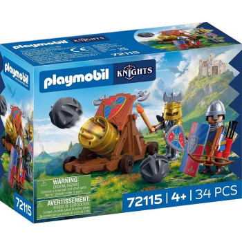 Playmobil 72115 Cañón de fuego de los Caballeros del León