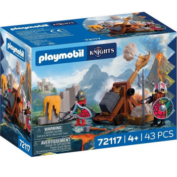 Playmobil 72117 Catapulta de los caballeros del Dragón