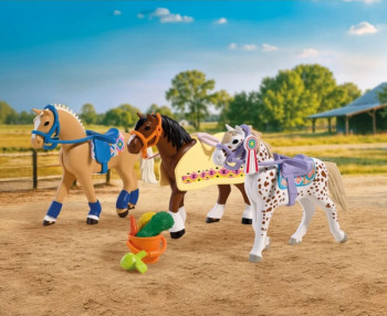 playmobil 72133 - Tres caballos de colección