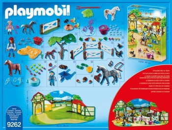 playmobil 9262 - Calendario de Navidad Granja de Caballos