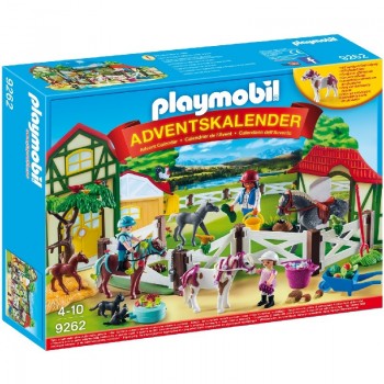 Playmobil 9262 Calendario de Navidad Granja de Caballos
