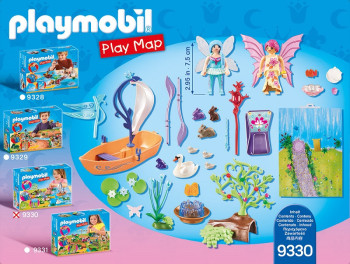 playmobil 9330 - Play Map Hadas de jardín