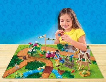 playmobil 9331 - Play Map Paseo con Ponis
