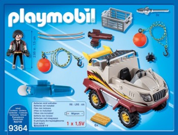 playmobil 9364 - Coche Anfibio