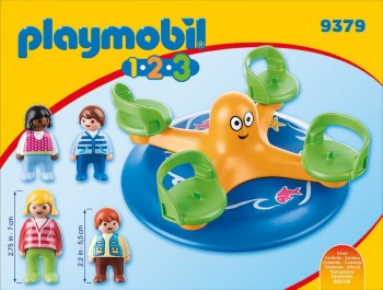 playmobil 9379 - 1.2.3 Carrusel Infantil