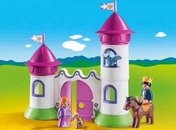 playmobil 9389 - 1.2.3 Castillo con torre apilable