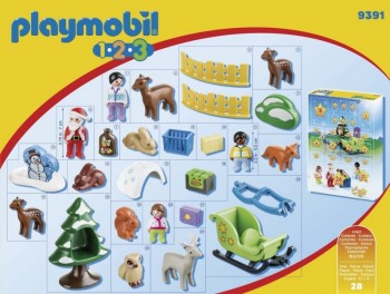 playmobil 9391 - Calendario de Adviento 1.2.3 Navidad en el bosque