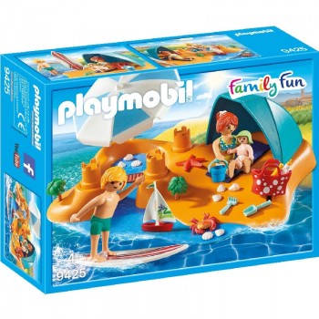 Playmobil 9425 Familia en la Playa