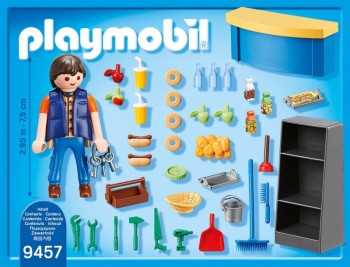 Playmobil City Life 9457. Cantina. Más de 5 años. 46 piezas