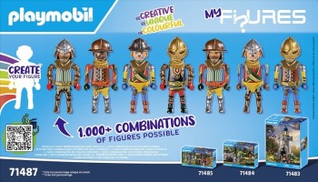 playmobil 71487 - My Figures: Caballeros de Novelmore