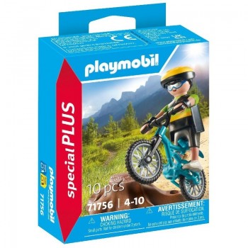 Playmobil 71756 Ciclista de montaña