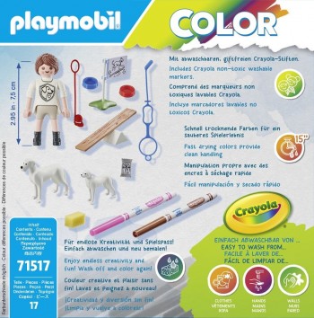 playmobil 71517 - COLOR Adiestramiento de perros