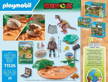 playmobil 71526 - Nido de Estegosaurio