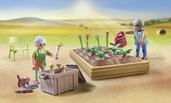 playmobil 71443 - Huerto con abuelos