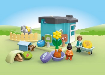 playmobil 71690 - JUNIOR Casa de animales
