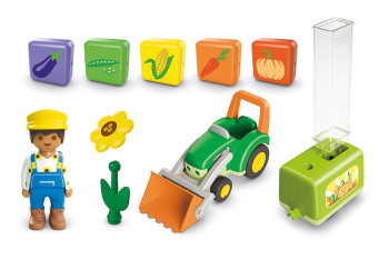 playmobil 71773 - JUNIOR Tractor con sembradora de carga Playmobil