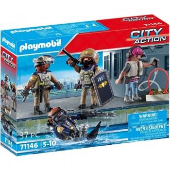 Playmobil 71146 Set de Figuras Fuerzas Especiales